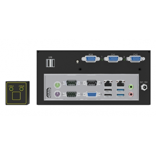 INDUSTRIAL MINI PC IV-2YVU (KVM 스위치 내장 PC)