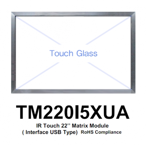 22인치 적외선 터치글라스  TM220I5XUA