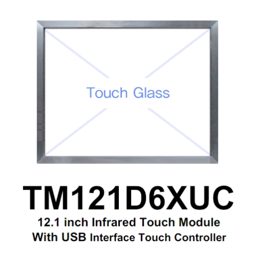 12.1인치 적외선 터치글라스  TM121D6XUC