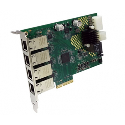 POE CARD GEPX4-PCIE4XE301/4PORT POE+