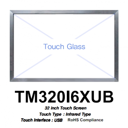32인치 적외선 터치 글라스 TM320I6XUB
