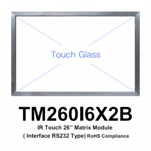 26인치 적외선 터치 글라스 TM260I6X2B